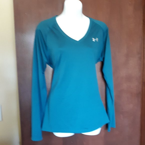 Under Armour Heat Gear Womens Shirt Large - Picture 4 of 12